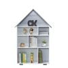 All 4 Kids Bella Dollhouse Bookcase Book Shelf Storage Unit
