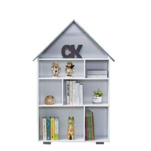 All 4 Kids Bella Dollhouse Bookcase Book Shelf Storage Unit