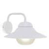 CLA Lighting Exterior Matt Black and Matt White with Frosted Diffuser Wall Light IP44 Matt White