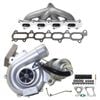 Billet Turbo+genuine Exhaust Manifold, Oil Feed Pipe For Mitsubishi Triton Mn 4d56 2.5l 2wd Vt10