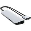 Hyper Viper HD392 Silver Docking Station - 4K USB-C, SD Reader