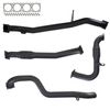 Ignite Exhausts Turbo Back for Nissan GU Patrol 3L Leaf Spring Ute 3" Cat & Pipe 409 Stainless Steel