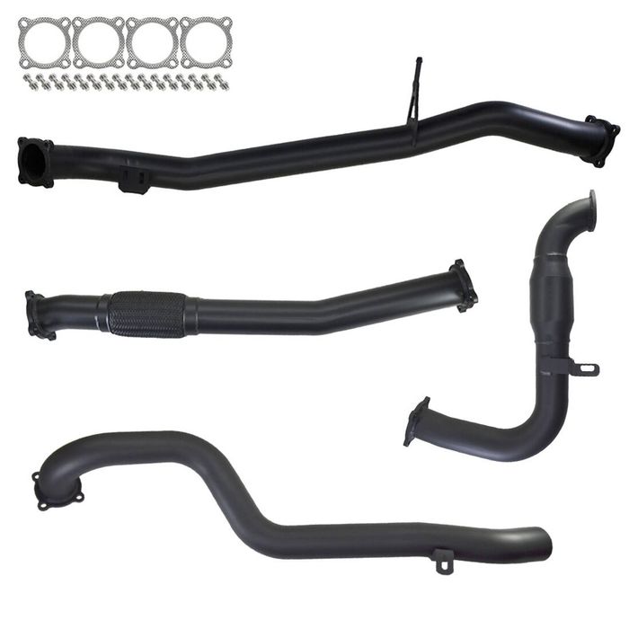 Ignite Exhausts Turbo Back for Nissan GU Patrol 3L Leaf Spring Ute 3" Cat & Pipe 409 Stainless Steel
