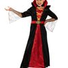 Immortal Girls Black And Red Halloween Vampire Costume - Small