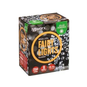 Lytworx Solar White Fairy Lights - 250 Packs