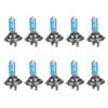 Elora 10pcs H7 12v 55w Super White Headlight Xenon Halogen Globe Lamp 5~6000k