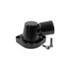 Cal Custom GM LS (Except LS3) Black Billet Aluminium 90° Neck Swivel Thermostat Housing