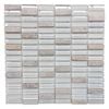 Johnson Tiles 300 x 300mm Crystal Glass & Stone Blend Mosaic Wall Tile