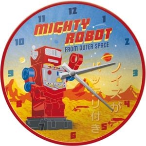 Nostalgic-Art 30cm Analogue Wall Clock Mighty Robot