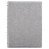 Filofax A5 Saffiano Notebook Journal Diary School Stationery Metallic Silver
