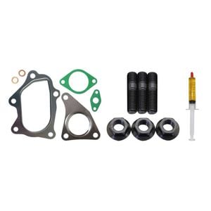 Turbo Charger Installation Stud, Gasket & Lubricant Kit For Subaru Impreza Wrx Gt Ej255 2.5l