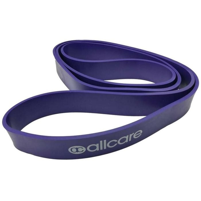 Powerloops - 100cm Resistance Loop Bands (colour   Coded) - 32mm Width - Purple - Medium