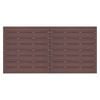 Good Times Decking 130 - 220mm High 1144 x 2288mm Riverbank Red Ekodeck 2 Module Kit