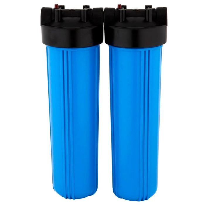 Stefani 4.5″ x 20″ Twin Whole Of House Lead-Free Water Filtration System
