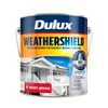 Dulux 4L Exterior Paint Weathershield Semi Gloss Vivid White - 4L