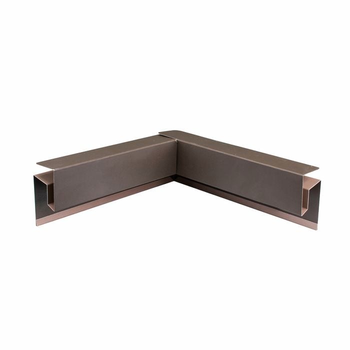 CSR Cemintel 150 x 150mm Charcoal Territory Eaves Trim Internal Corner