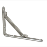 Carinya 200 x 150 x 28mm Light Stayed Bracket - Zinc