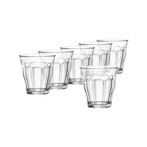 Duralex Picardie Set of 6 Tumbler Glasses 220ml