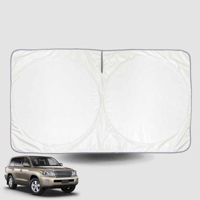 Windscreen Sun Shade for Toyota LandCruiser 200 (Sahara)2012-2021 Universal Fit Window Visor UV Block