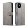 Wallet Leather Flip Case Cover - For Apple iPhone XS Max (Grey)