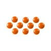 10PK Quartet 20mm Magnet Buttons For Magnetic Board - Orange