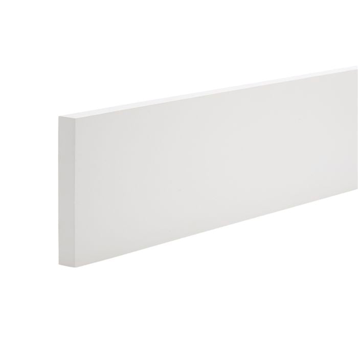 187 x 18mm 5.4m Moulding White Pine FJ Primed DAR