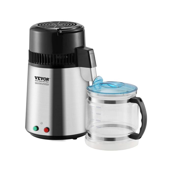 Vevor Water Distiller Silvery Stainless Steel for Pure Water Purifier Filter