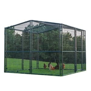 Flyline Defender Walk In Pen Cage For Poultry Chicken Dog 3m X 3m