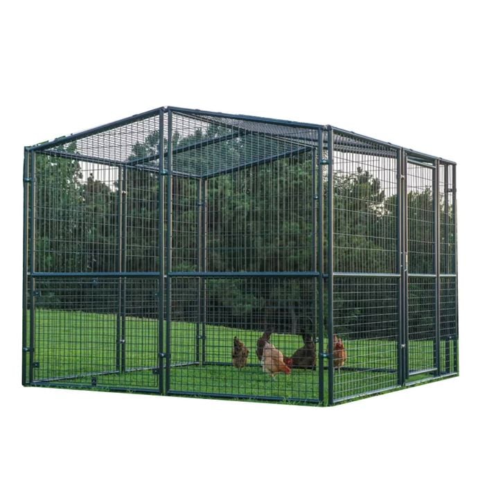 Flyline Defender Walk In Pen Cage For Poultry Chicken Dog 3m X 3m