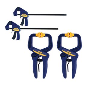 IRWIN 4 Piece Hand And Micro Bar Clamp Set
