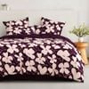 Dreamaker Ezra Printed Quilt Cover Set Cherry King Single