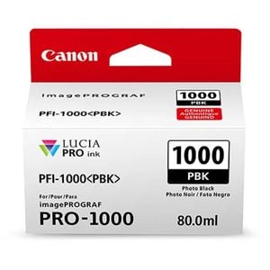 Canon PFI1000PBK Black Ink Tank