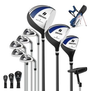 Costway Men Golf Clubs Set With 10pcs Alloy/graphite Drive Right Hand