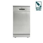 Esatto 45cm Stainless Steel Compact 9 Place Settings Dishwasher WELS 3 Star 10.9L Per Wash