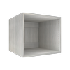 Lugna 512 x 600 x 580mm Mist Cabinet Shell
