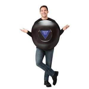 Rubies Magic-8 Ball 80's Game Adult Unisex Tabard Dress Up Costume One Size