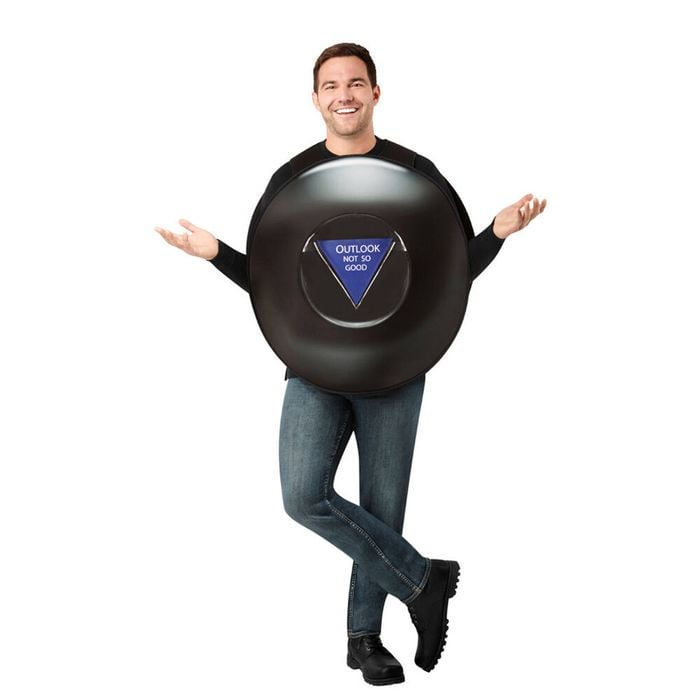 Rubies Magic-8 Ball 80's Game Adult Unisex Tabard Dress Up Costume One Size