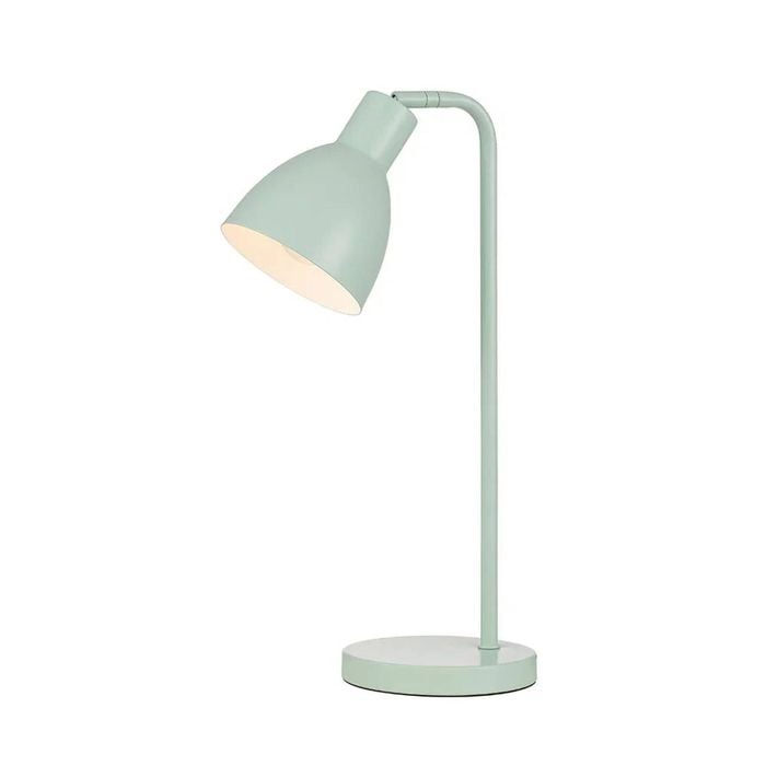 Telbix Pivot Modern Table Desk Lamp Light Metal Green