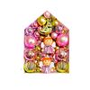Catzon 72 Pcs Christmas Ball Ornaments with Multi Cute Shapes for Party Wedding Holiday-Set 7