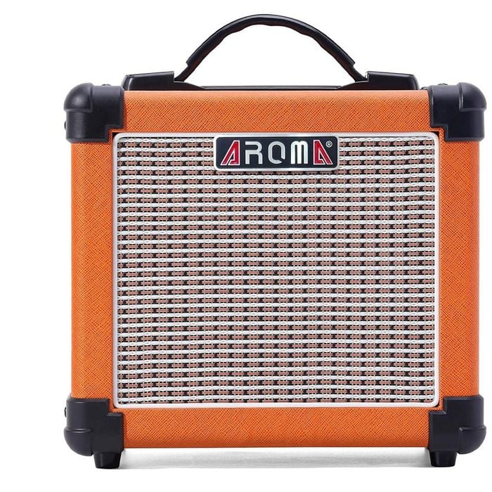 Aroma 10w Portable Guitar Amplifier Orange