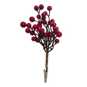 Christmas Tree Branch Decoration - Red