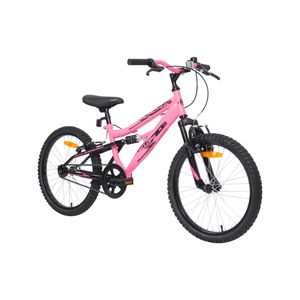 Cyclops 50cm Dual Suspension Pink Kids Bike