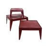 3pc Metal 30.5/25.5/20.5cm Display Stand/Table Set - Red
