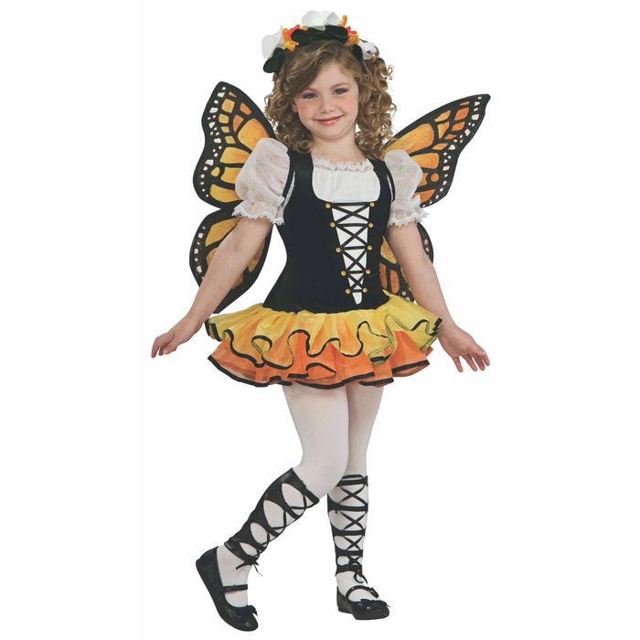 RUBIES Monarch Butterfly Insect Spring Garden Fairy Book Week Toddler Girls Costume T