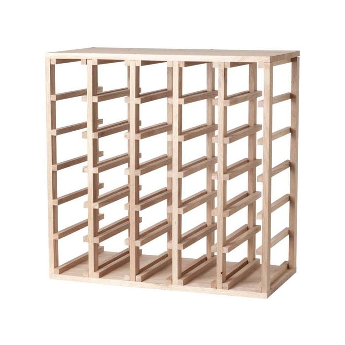 30 Bottles Cube Wine Rack