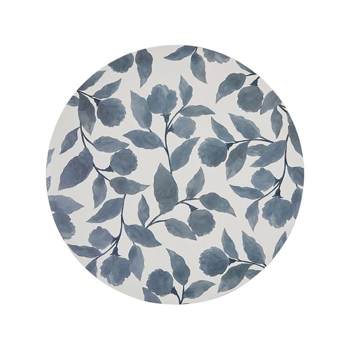 Madras Link Riviera Round Placemat Set of 4 Blue