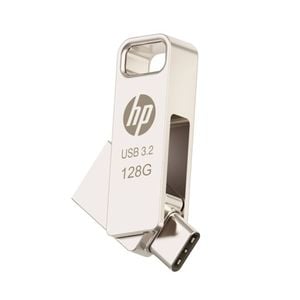 Hp X206c Otg Usb A &amp; C 3.2 Flash Drive - 128gb