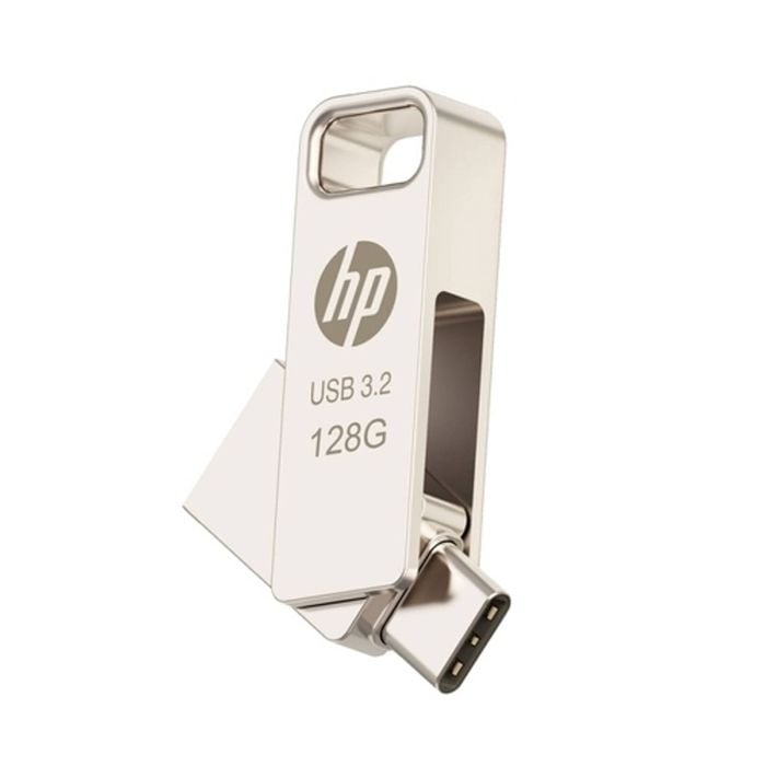 Hp X206c Otg Usb A &amp; C 3.2 Flash Drive - 128gb