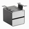 Desky Minimal Under Desk Cabinet Space Grey Frame