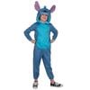 Stitch One Piece Plush Deluxe Costume Jumpsuit Cosplay Outfit Size 3-5 Blue